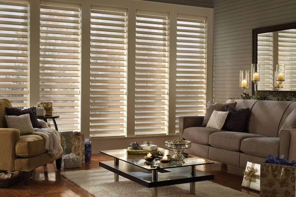 Best child friendly shades, custom Hunter Douglas Silhouette® Sheer shades near Charlotte, North Carolina (NC)