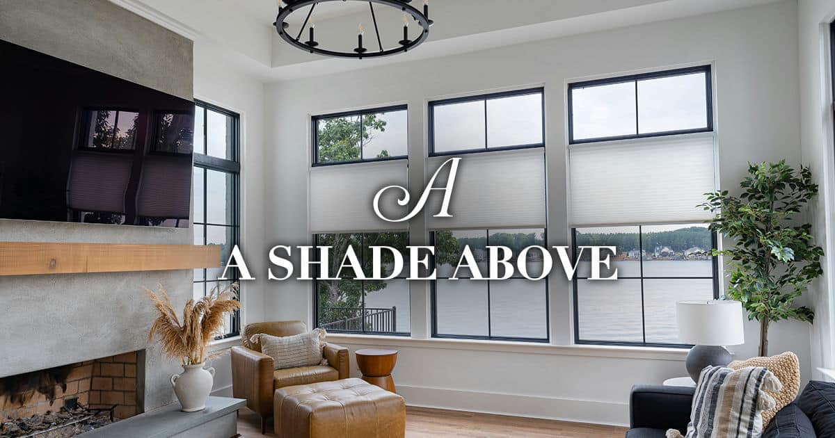 Window Treatments Showroom Near Huntersville, NC