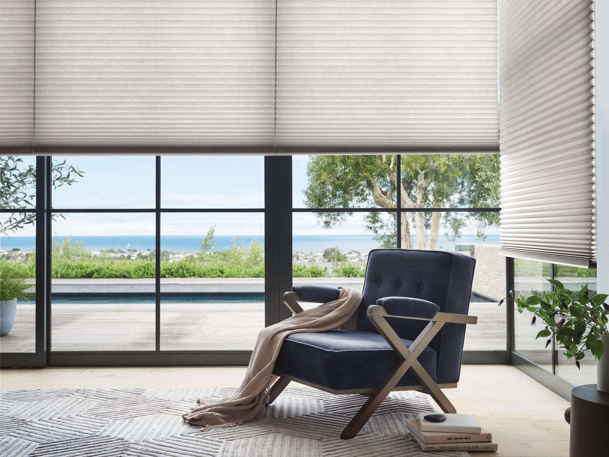 cellular shades are considered sustainable window treatments