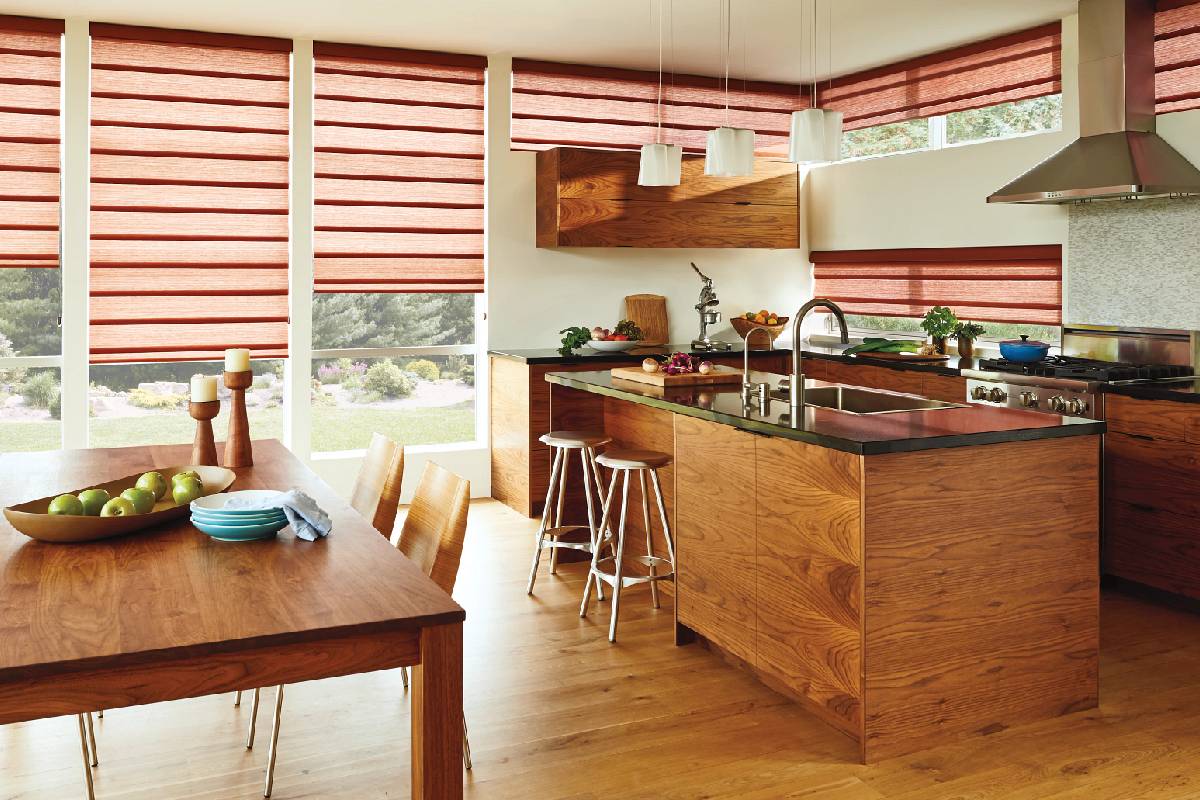 Hunter Douglas Vignette® Roman Shades near Charlotte and Cornelius, North Carolina (NC)