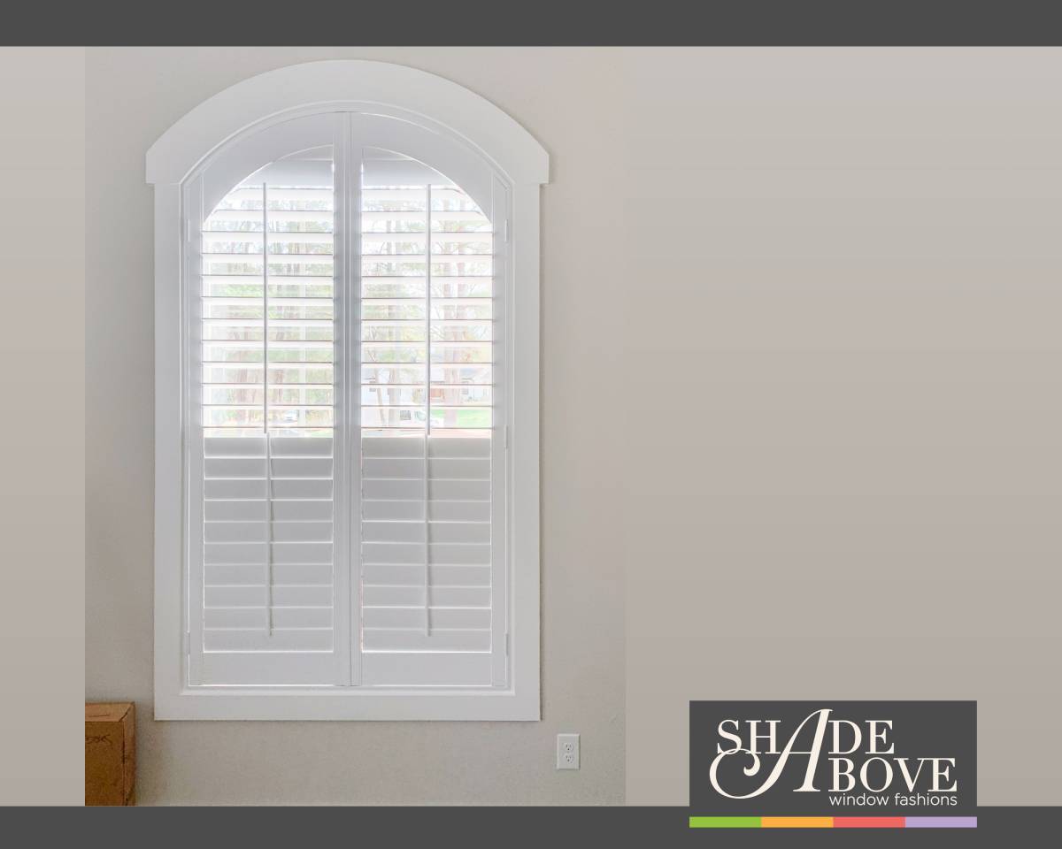 Custom made in the USA wood shutters by Artian Shutter in NC