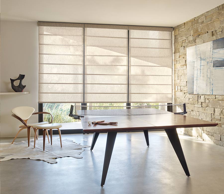 Universal Khaki with ALustra Roller Shade beige charlotte nc