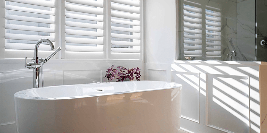 wide louvers for modern shutter style and adjustable light control